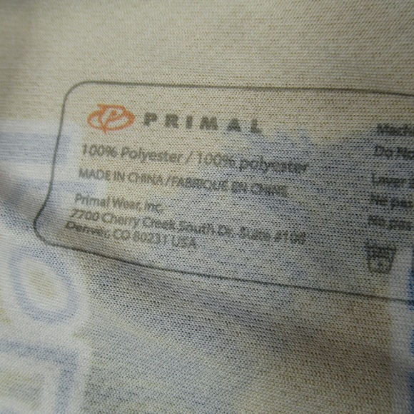 Primal Cycling Jersey Mens XL Red Long Sleeve Driver Bar Association Bike Shirt - Picture 4 of 12